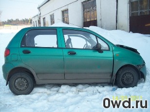 Битый автомобиль Daewoo Matiz